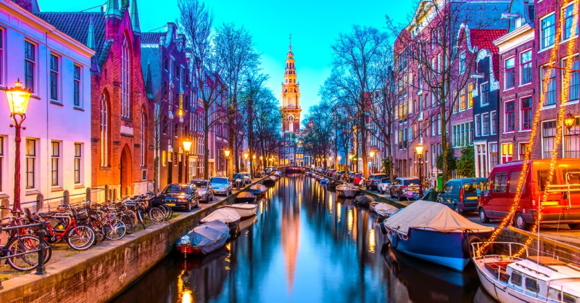 Celebrate in party-loving Amsterdam