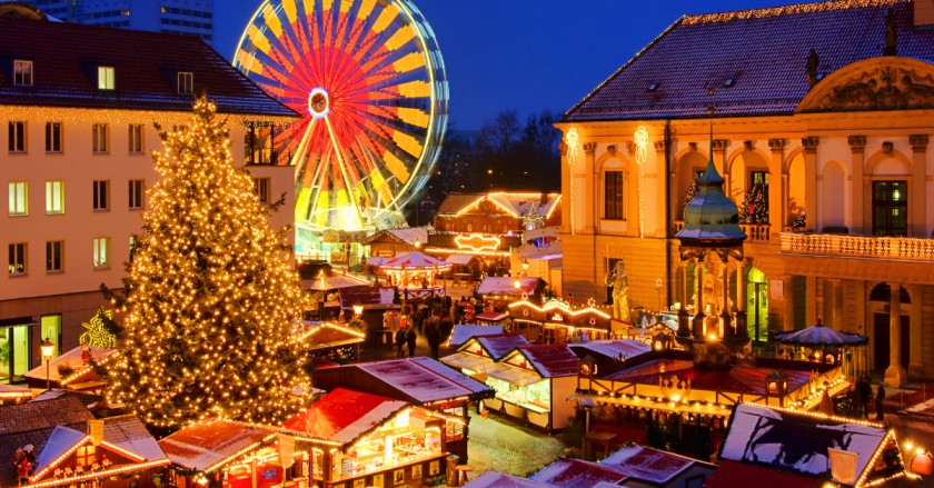Blenheim Palace Christmas Market